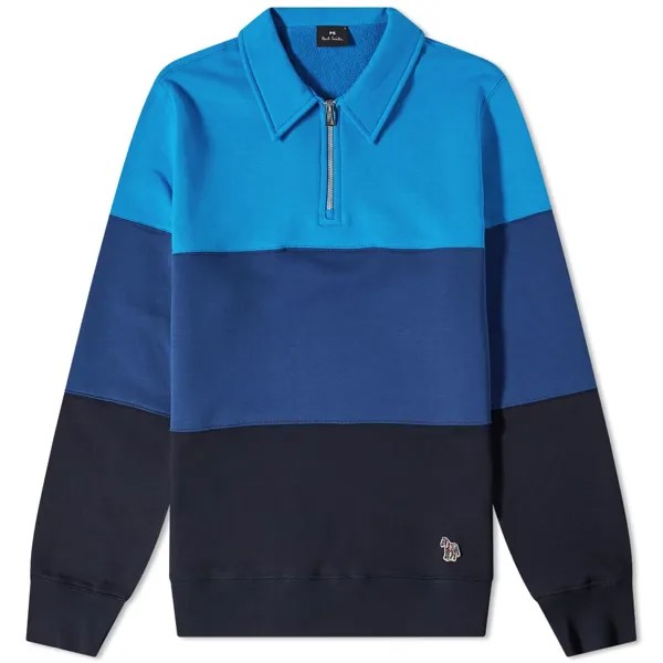 Толстовка Paul Smith Striped Zebra Half Zip Sweat