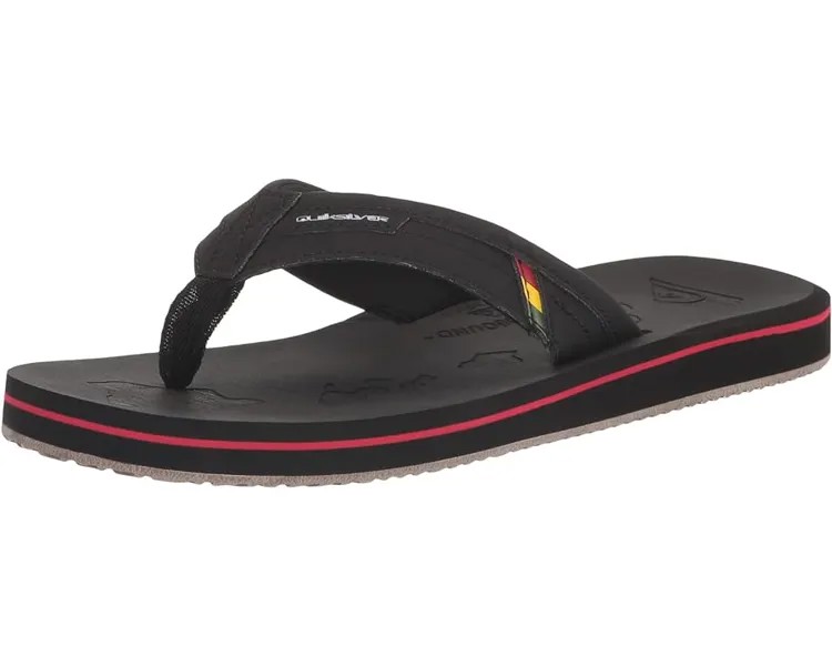 Сандалии Quiksilver Island Oasis Squish, цвет Black 1