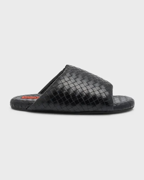 Тканые шлепанцы Bubble Vegan SIMONMILLER, цвет Black