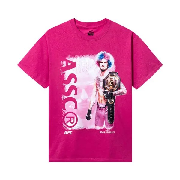 Футболка Anti Social Social Club x UFC Suga Tee, цвет Sangria