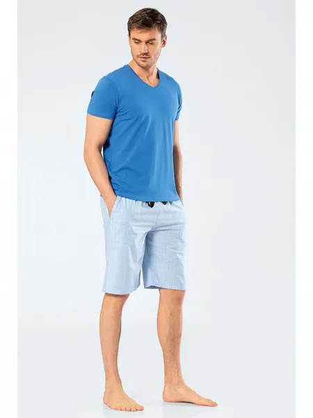 Пижама мужская Cacharel 2211 голубая XL