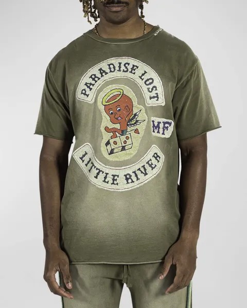 Мужская футболка Little River Faded Alchemist, цвет Defender Green
