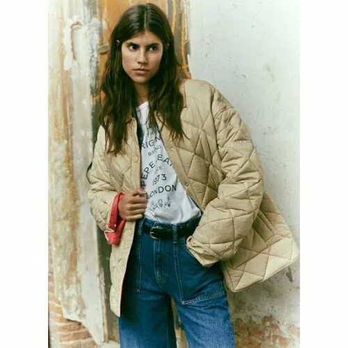 Куртка Pepe Jeans, размер 46/48, коралловый