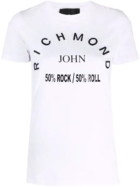 John Richmond футболка с логотипом