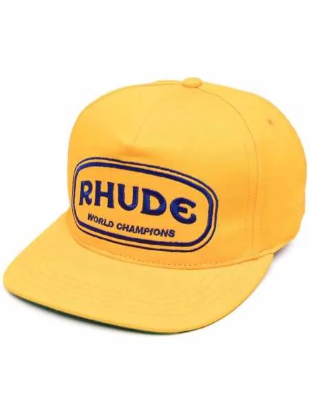 Rhude бейсболка с вышитым логотипом