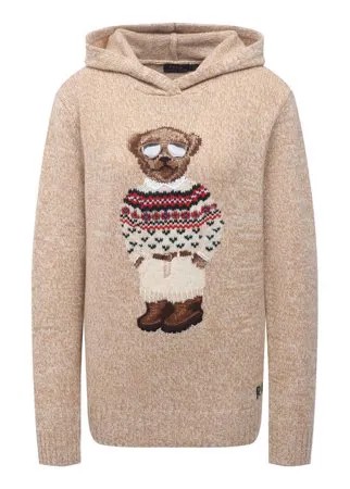 Шерстяное худи Polo Ralph Lauren