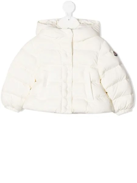 Moncler Enfant пуховик с капюшоном