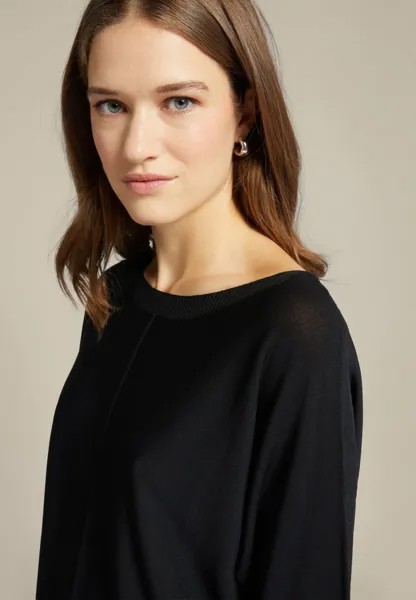 Футболка базовая Basic A Chimono In Comfort Elena Mirò, nero