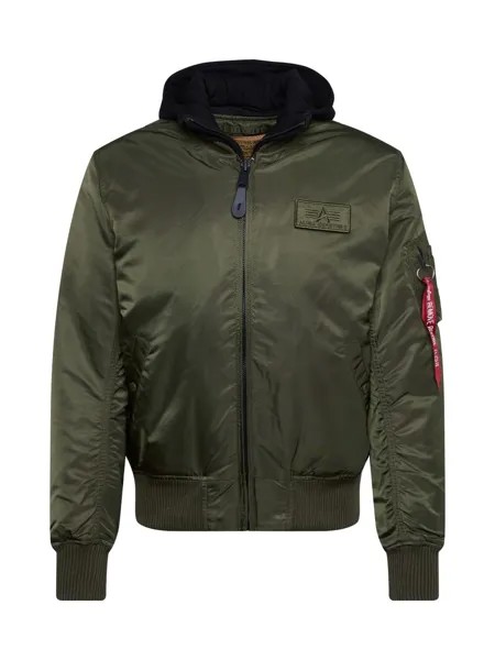 Межсезонная куртка Alpha Industries MA-1 D-Tec, хаки