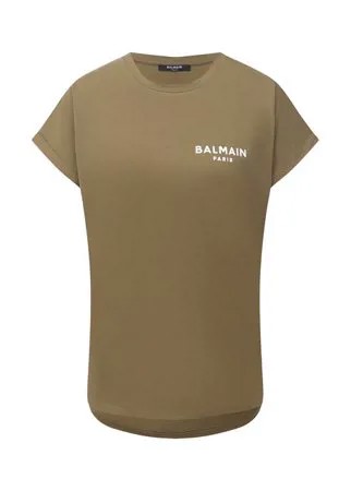 Хлопковая футболка Balmain