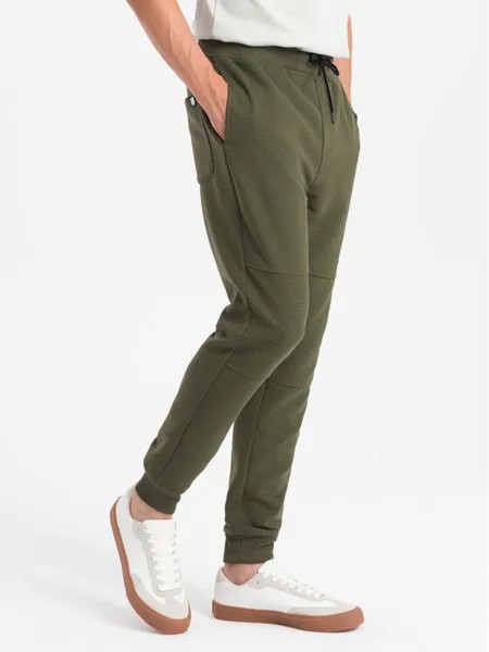 Спортивные брюки regular fit Ombre, зеленый