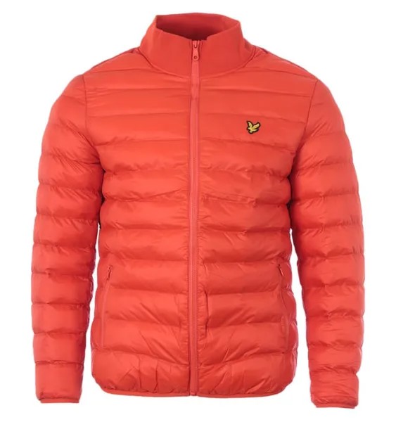 Мужская складная куртка-пуховик Lyle and Scott Lyle & Scott, оранжевый