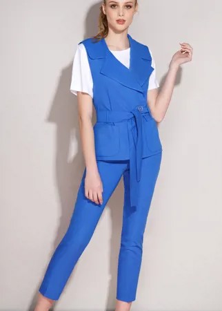 Костюм Anna Majewska-1189B-2 В цвете: Синий; Размеры: 46,54