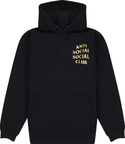 Худи Anti Social Social Club Colombia Hoodie 'Black', черный