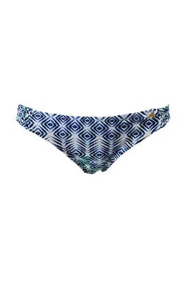 Синие трусики-хипстеры бикини Raisins с племенным принтом макраме сбоку, размер XL