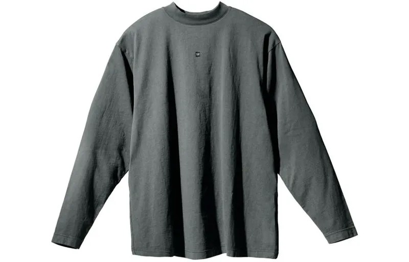 Футболка Balenciaga X Gap X Balenciaga Tripartite Collaboration, унисекс, темно-зеленая Yeezy, темно-зеленый