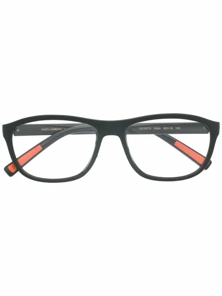 Dolce & Gabbana Eyewear очки в прямоугольной оправе