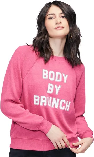 Толстовка Body By Brunch Wildfox, цвет Sangria