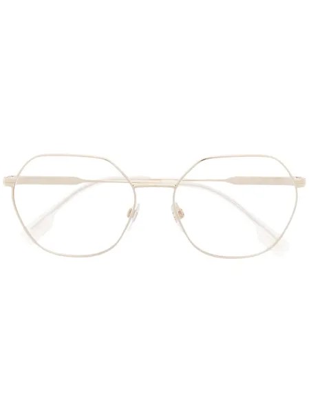 Burberry Eyewear очки в шестиугольной оправе