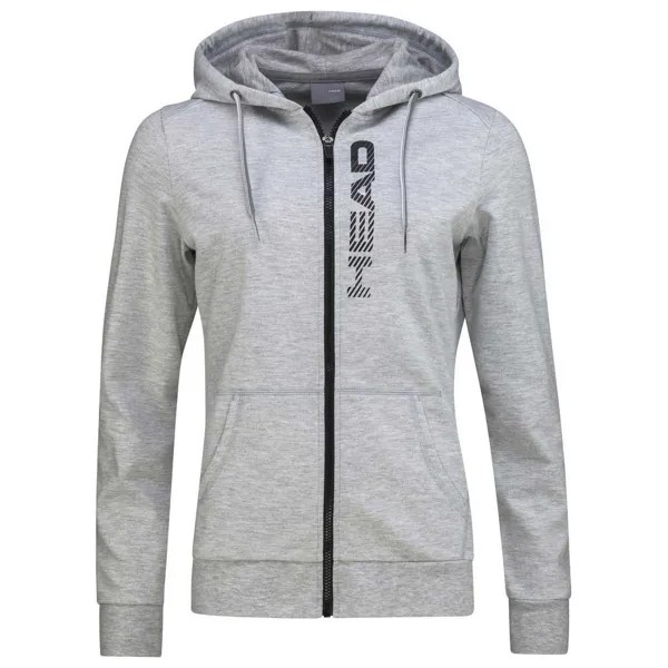 Толстовка Head Club Greta Full Zip, серый