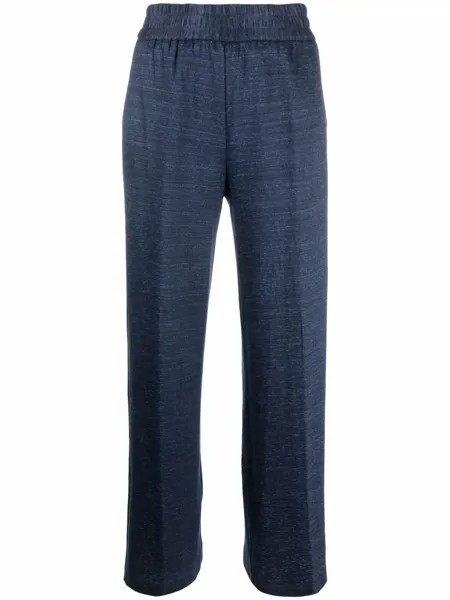 Seventy high-waist wide-leg trousers