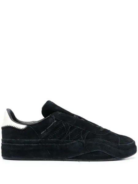 Y-3 замшевые кеды, черный