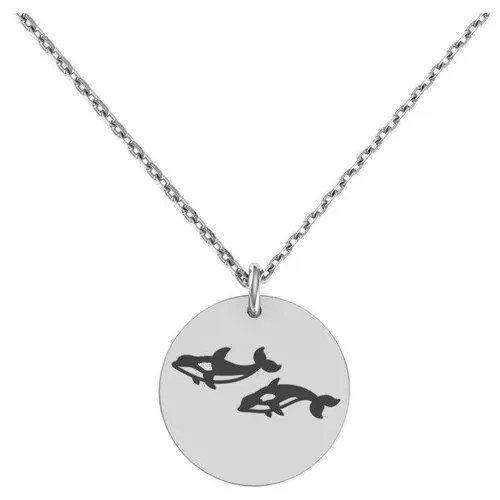 Серебряное колье с эмалью 0320391-00885 38