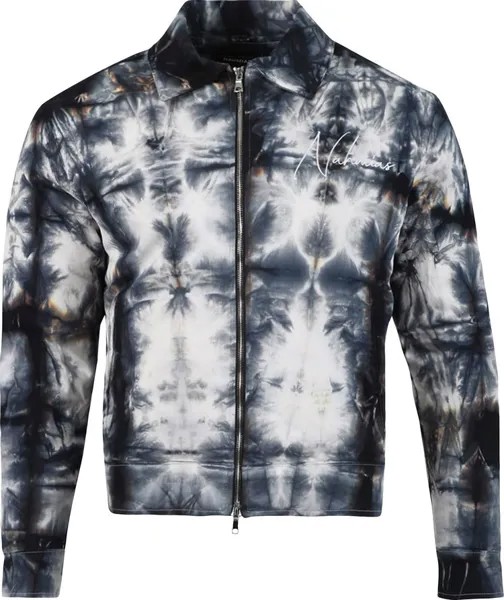 Куртка Nahmias Padded Zip Jacket 'Blue Tye Dye', синий