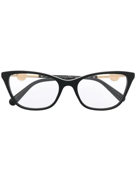 Versace Eyewear очки в оправе 'кошачий глаз' с декором Medusa