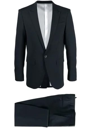 Dsquared2 строгий костюм с однобортным пиджаком