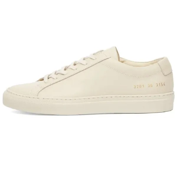Кроссовки Woman By Common Projects Original Achilles Low, бежевый