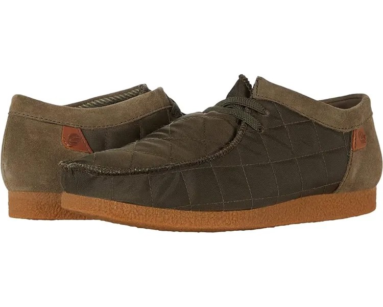 Оксфорды Clarks Shacre II Step, цвет Dark Olive Textile