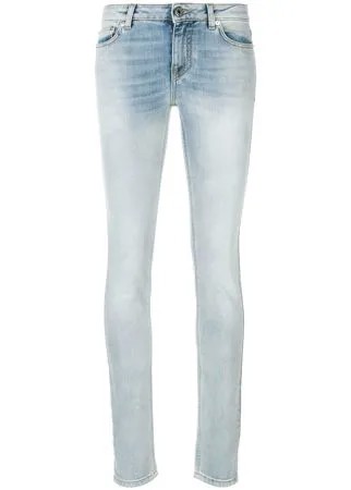 Givenchy джинсы скинни с потертой отделкой