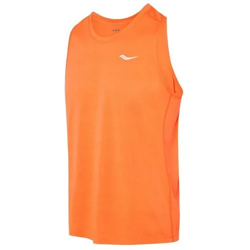 Майка беговая Saucony Stopwatch Singlet Vizi Orange (US:XL)