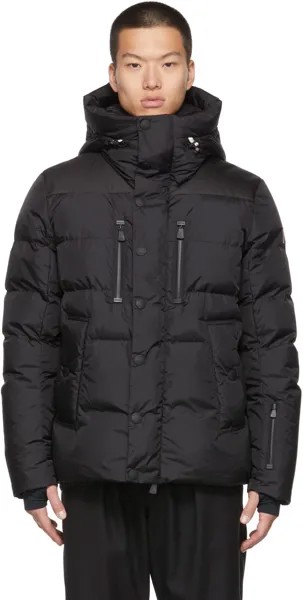 Черный пуховик Rodenberg Moncler Grenoble