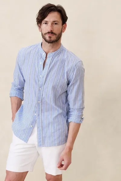Рубашка Montecito из поплина Banana Republic, синий