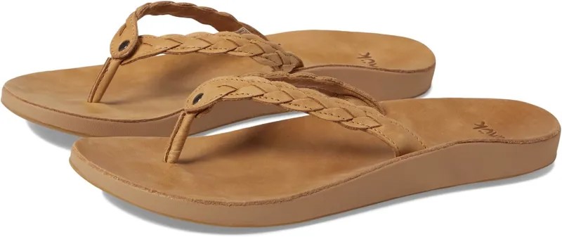 Шлепанцы Cosmic Yoga Joy Braid Lx Sanuk, цвет Tan