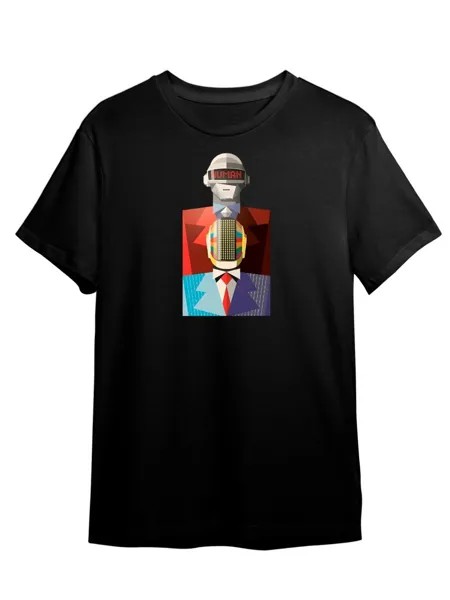 Футболка унисекс Каждому Своё Daft Punk/Дафт Панк MGDP6 черная XS