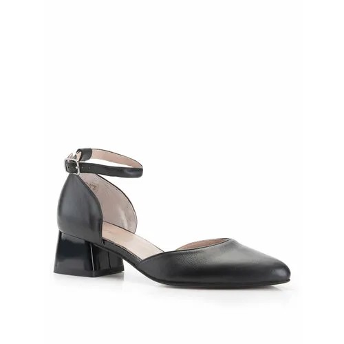 Туфли Belwest женские кожаные классические, размер 38, черный