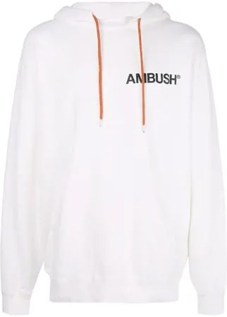 AMBUSH толстовка с капюшоном и принтом логотипа