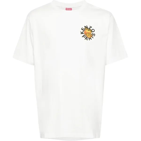 Футболка мужская Off White Kenzo, кремовый