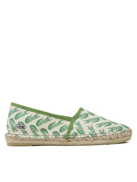 Эспадрильи Uhabia 123 2 Cma 745CMA0041WG1 Lacoste, бежевый/зеленый