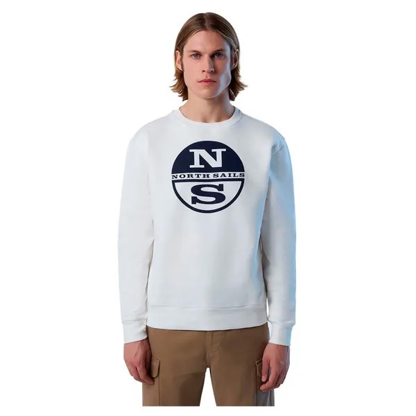 Свитер North Sails Graphic Crew Neck, белый