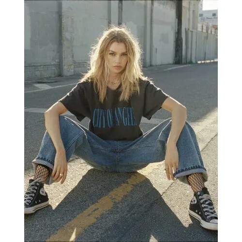Футболка RVCA, размер L/12, серый..