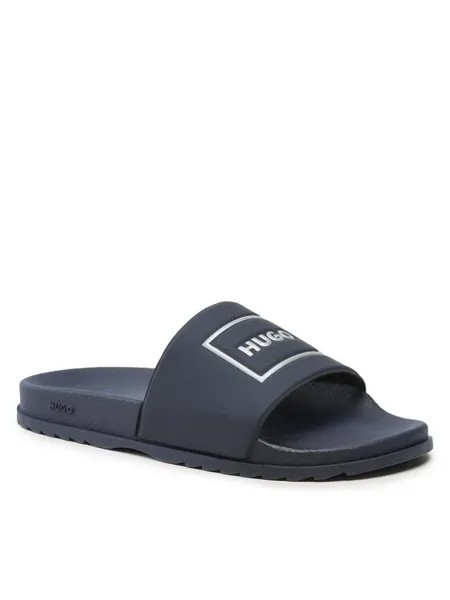 Шлепанцы мужские HUGO BOSS 50481244 синие 42 EU