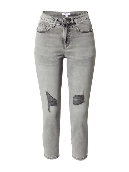 Джинсы узкого кроя Dorothy Perkins, серый деним