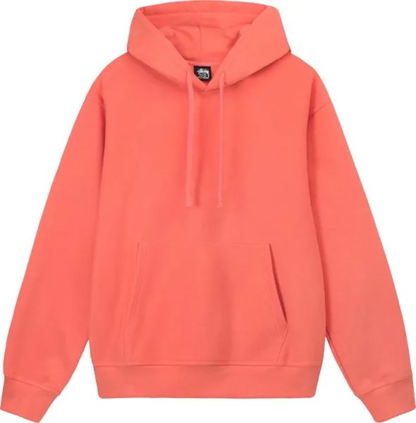 Худи Stussy Back Appliqué Hoodie 'Rose', оранжевый