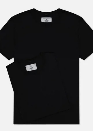Комплект мужских футболок Reigning Champ Knit Jersey Set 2 Pack, цвет чёрный, размер XXL