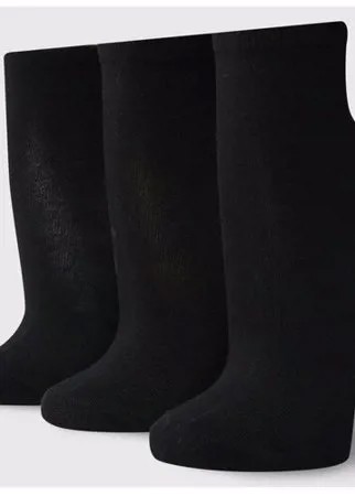 Носки ТВОЕ A6187, 3 пары, размер one size (35-41), черный