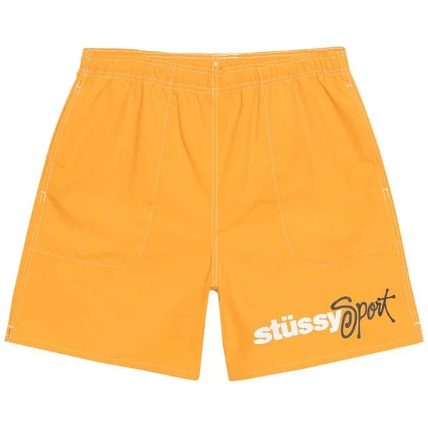 Шорты Stussy Water Short Sport, цвет Tangerine